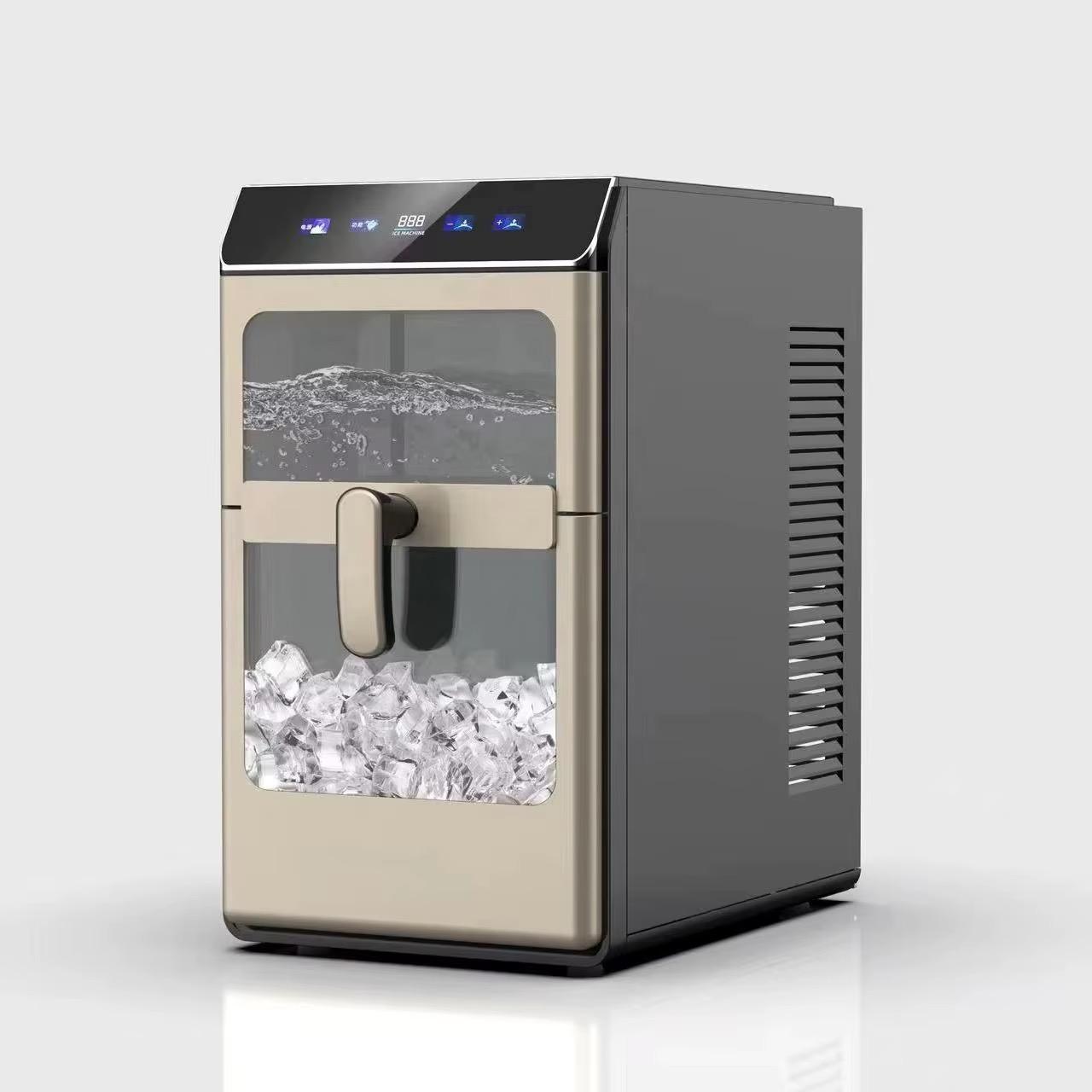 Automatic Ice Making Machine with Self-Cleaning for Home Bar Office Restaurant Hotel Use wholesale product photo 10 — ASYMTON