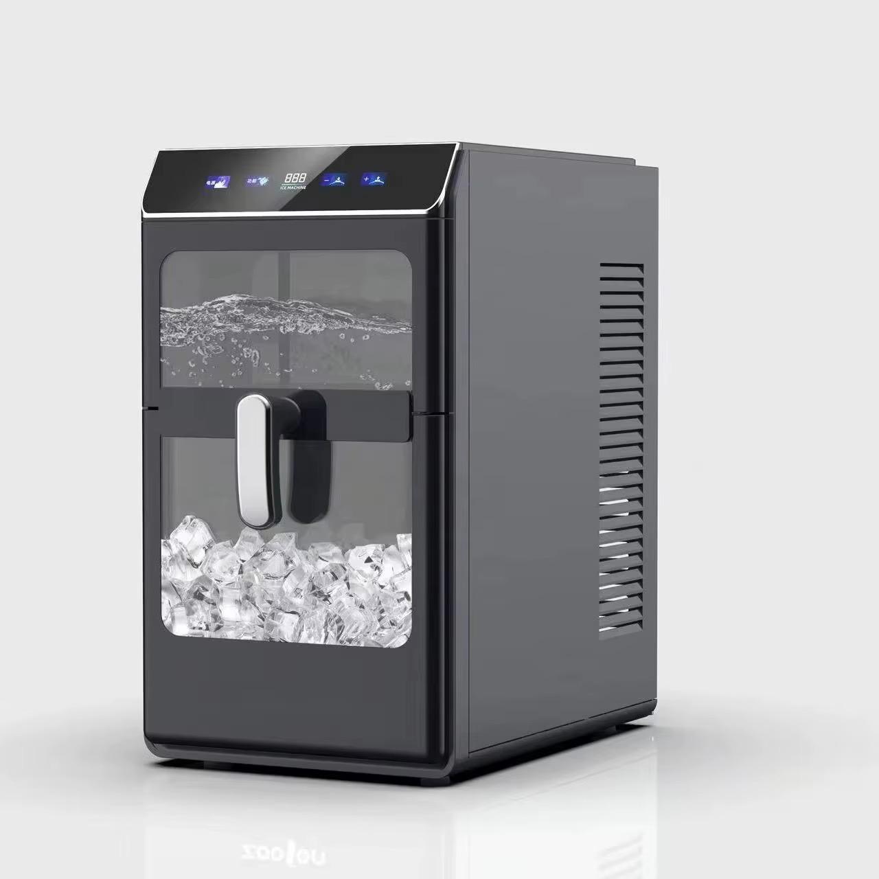 Automatic Ice Making Machine with Self-Cleaning for Home Bar Office Restaurant Hotel Use wholesale product photo 11 — ASYMTON