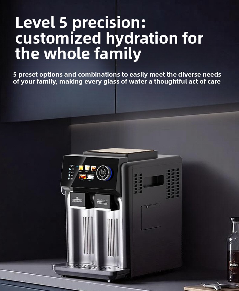 3-IN-1 Portable Countertop Ice Maker, 15kg/H, 1.5L Tank, 5 Adjustable Ice Modes wholesale product photo 16 — ASYMTON