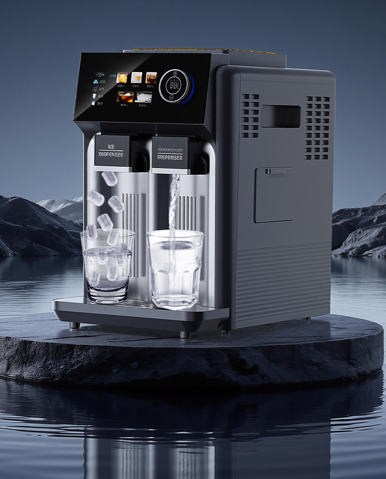 3-IN-1 Portable Countertop Ice Maker, 15kg/H, 1.5L Tank, 5 Adjustable Ice Modes wholesale product photo 21 — ASYMTON