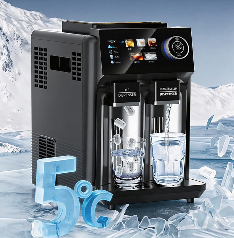 3-IN-1 Portable Countertop Ice Maker, 15kg/H, 1.5L Tank, 5 Adjustable Ice Modes wholesale — ASYMTON OEM/ODM
