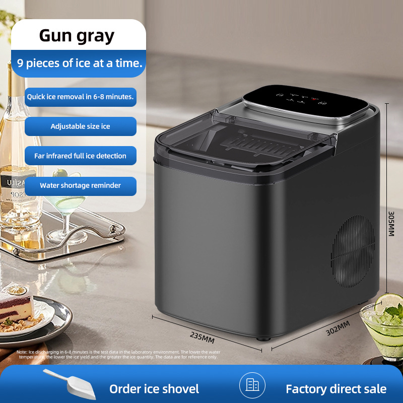 12kg/24H Countertop Bullet Ice Maker with 1.2kg Ice Storage wholesale — ASYMTON OEM/ODM