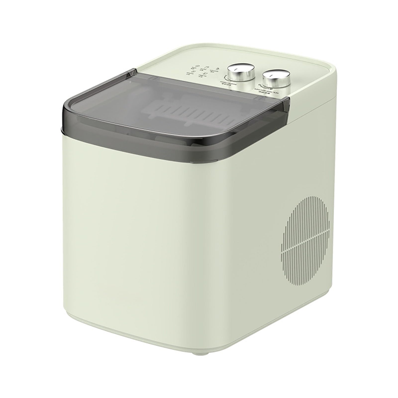 Countertop,Portable Ice Maker with 2 Size Ice Cubes, 1.2L Water Tank, 9 Ice Cubes Per Batch, for Home, Kitchen, Office wholesale product photo 10 — ASYMTON